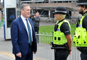 Sir Keir Starmer visits Wolverhampton city centre 