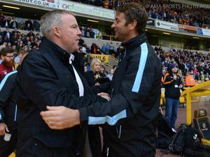 Supporting image for story: Video: Jackett and Benik Afobe on Wolves