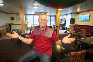 Publican Nigel Edwards, who runs the Tavern in Chirk, says new lockdown rules will have a huge impact on people and businesses