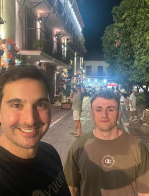The boys in Old Town