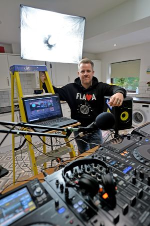 Rob Cook has raised thousands through his charity DJ live streams