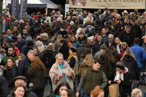 Crowds at this year's Winter Fair. Image by Andy Compton