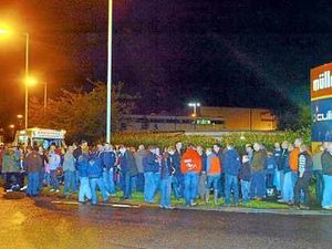 Supporting image for story: Shropshire firms blockaded by farmers in milk row