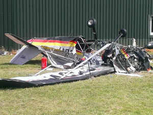 Supporting image for story: Hero praised after saving lives of two men in Shifnal light aircraft crash