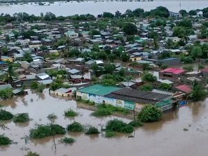 Supporting image for story: South Africa declares a national disaster over flooding and severe weather