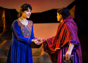 Sujaya Dasgupta (Laila) Amina Zia (Mariam). A Thousand Splendid Suns. Pamela Raith Photography
