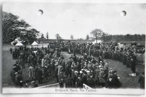 Racing in Bridgnorth attracted huge crowds