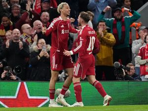 Supporting image for story: Liverpool thrash Galatasaray to reach Champions League quarter-finals