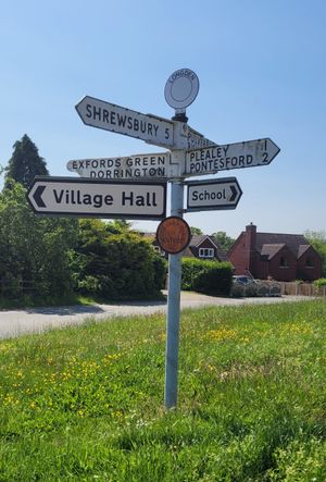 Longden Fingerpost