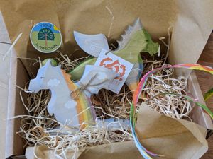 Dragon toys being sent off worldwide to raise funds for the local Primary School