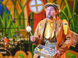 Supporting image for story: Daniel Lloyd delighted to be back again for Theatr Clwyd panto