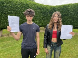 Supporting image for story: Celebrations at specialist school with GCSE success