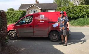 Chris Holgate in an earlier outfit