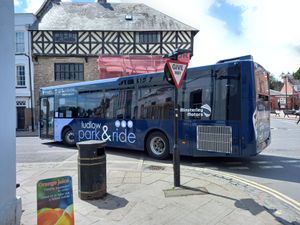 A new bus timetable will be coming to Ludlow from October 27. Picture: LDRS