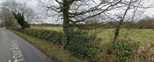 A Google Street View Image Of The Land Off Four Ashes Road, Brewood, Earmarked For New Housing. Free for use by all LDRS partners