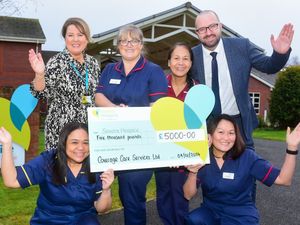 Supporting image for story: Shropshire care homes raise £5,000 in memory of Marissa