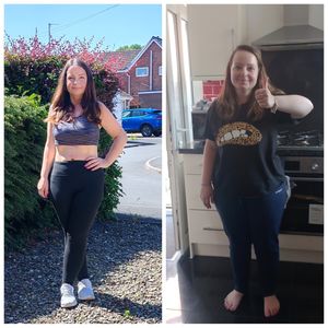 Kelly, who slimmed from 14st 5.5slbs to 9st 6lbs, earned her place at the semi-finals after the members of her group in St Georges & Priorslee voted for her to represent them nationally.