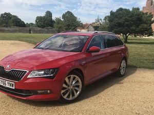 Supporting image for story: Seeing red in our Skoda Superb