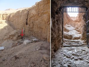 Supporting image for story: Tomb of missing pharaoh found in biggest discovery since 1922