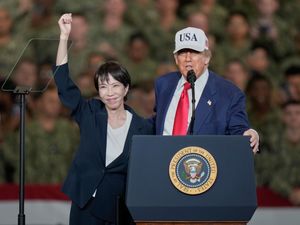 Supporting image for story: Trump tells new Japanese prime minister US is an ‘ally at strongest level’