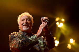 Tom Jones performing at Telford's QEII Arena. Picture: Sam Bagnall