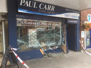 Supporting image for story: Elderly driver escapes injury after crashing car into Aldridge estate agents