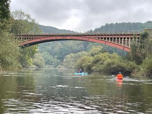 Supporting image for story: Beauty of River Severn on charity challenge