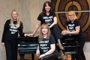 Tara Robinson & Suzanne Draper of Mallory Court with Suzanna Reid Barriero da Silva of The Rep & Suzanne Virdee. Photo by Visually Virtual Photography.