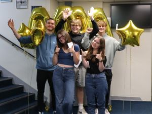 Supporting image for story: South Staffs students celebrate post-16 results