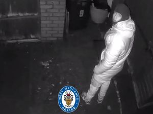 Supporting image for story: CCTV image released of balaclava-clad man suspected of attempted burglary in Walsall