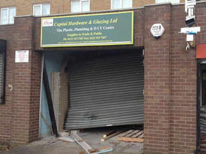 Supporting image for story: Copper is stolen in ram-raid at DIY store