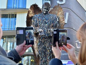 Supporting image for story: Knife Angel's visit to Wolverhampton postponed due to coronavirus