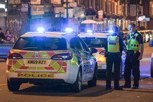 The scene in Birmingham last night. Pic: SnapperSK