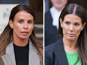 Coleen Rooney (left) and Rebekah Vardy (right)