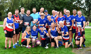 The Shropshire Shufflers look forward to the run