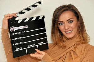 The model has set up her own company