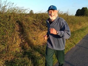 Supporting image for story: Powered by 'great British produce': Beef farmer, 76, taking on Great North Run