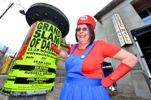 Ready to have a super time in 2017 is Julie Pugh from Shrewsbury