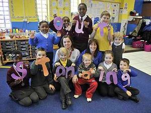 Supporting image for story: Joy as Tipton nursery is rated as 'outstanding'