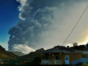 Supporting image for story: 'Like an eclipse': Ex-Salopian tells of St Vincent volcano eruption fallout
