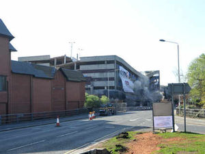 Supporting image for story: Stourbridge Crown Centre car park demolished