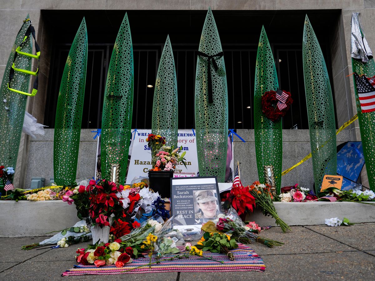 Man charged in National Guard shooting pleads not guilty from hospital bed