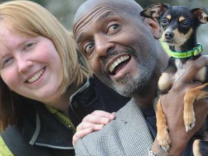 Supporting image for story: Diddy doggy Derek helps launch trust