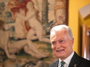 Supporting image for story: Lithuanian President Gitanas Nauseda re-elected in landslide victory