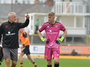 Supporting image for story: Walsall great Jimmy Walker excited to see Carl Rushworth up close