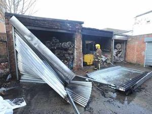 Supporting image for story: £15k of damage as blaze hits Bloxwich site