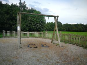 Supporting image for story: Swings removed from Shropshire village playground over safety fears