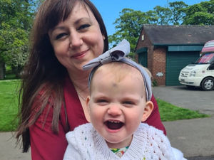 Supporting image for story: Black Country toddler able to leave hospital ward thanks to mobile heart device