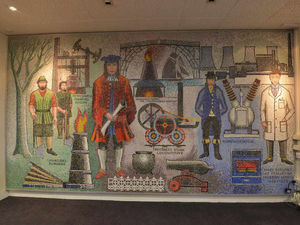 Supporting image for story: Revolution mosaic to 'return home' from Ironbridge Power Station