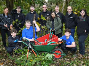 Supporting image for story: Bilston students build up skills with work experience project